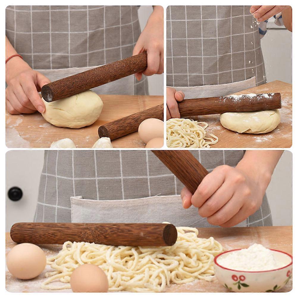 Rolling Pin Solid Wooden Dough Roller Tool for Kitchen Use