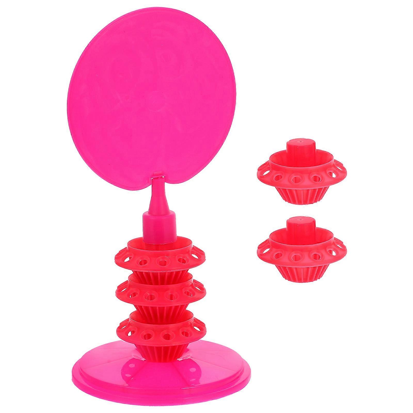 Multi-Layer Lollipop Holder Plastic Displaying Holder for Displaying 5Pcs