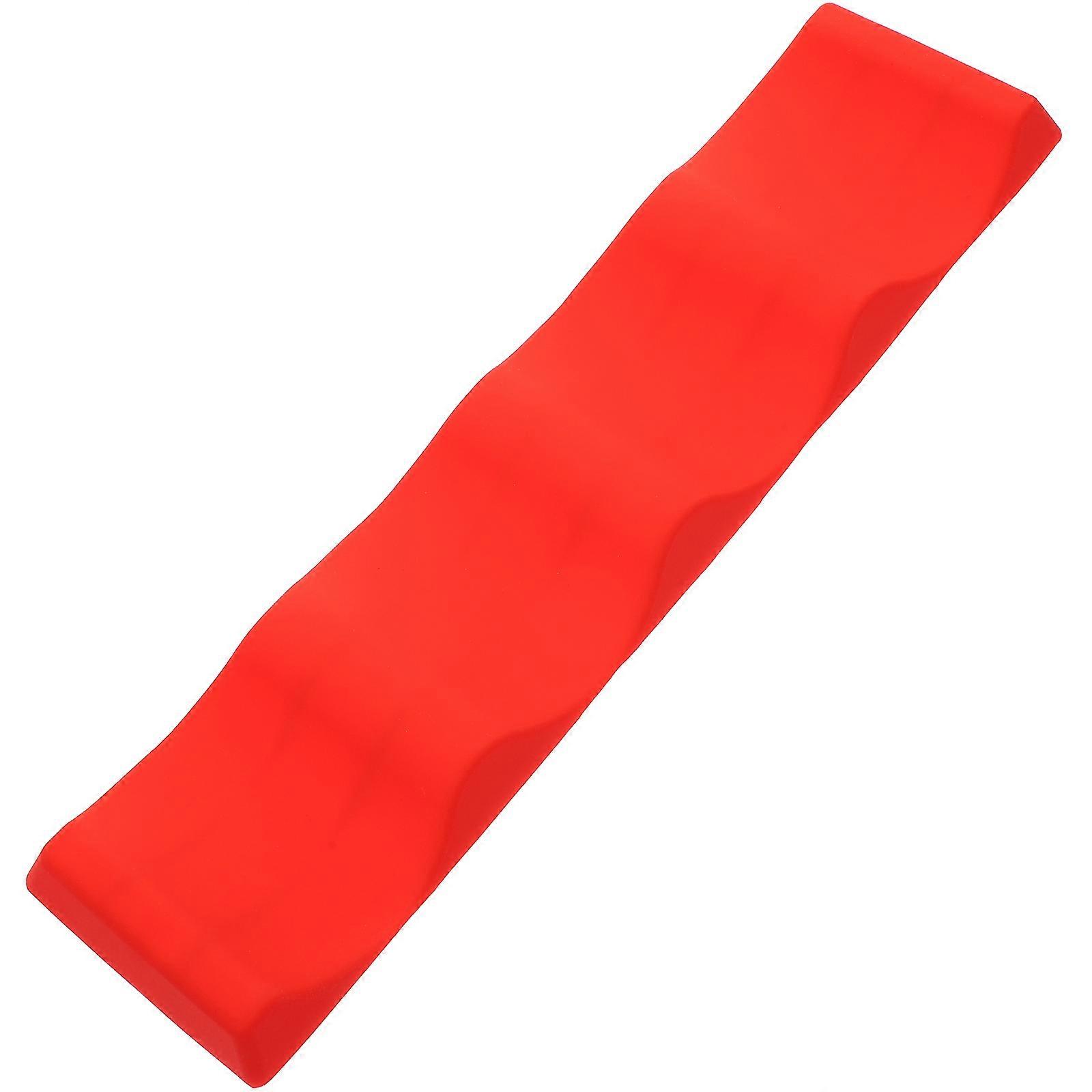 Stacker Silicone for Storage Use 2Pcs Red Folding Rack