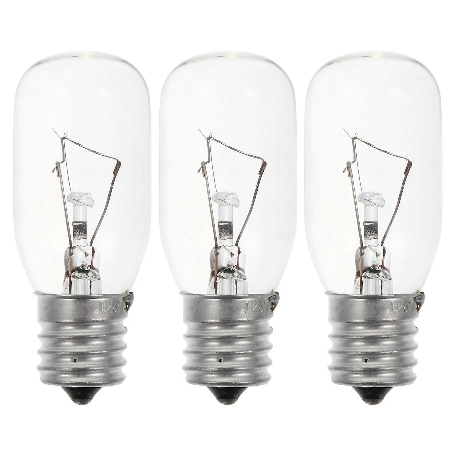 Microwave Lamp E17 Heat-Resistant Set for Use 3Pcs