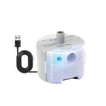 Cat Water Fountain Pump, Pet Water Fountain Replacement Pump SMA-800 Submersible Motor compatible with Stainless Steel Indoor