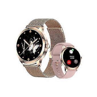 LW92 Women's Smartwatch (Silver) - 1.32-inch TFT-LCD, Bluetooth Calls, IP68 Waterproof