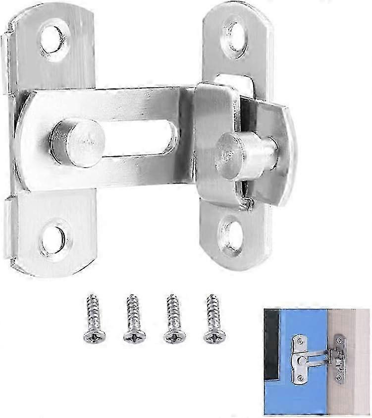 Right angle deadbolt lock (2 pieces)