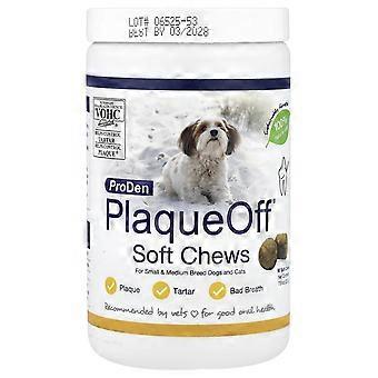 ProDen, PlaqueOff® Soft Chews, For Small & Medium Breed Dogs & Cats, 90 Soft Chews, 7.9 oz (225 g)