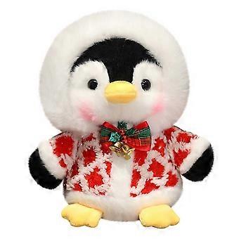 Adorable Penguin Plush Toy Soft Stuffed 8.66 Inch Gift Christmas Present Nap Time Cuddly Bedroom Decor