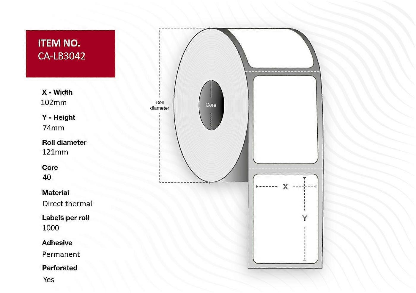 Diameter 121 mm. Thermisch