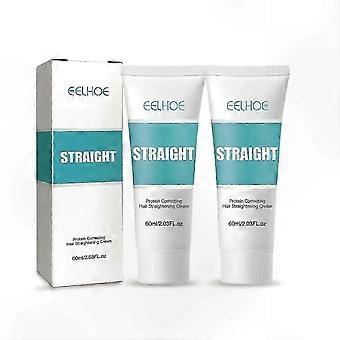 Glättendes Haarglättungscreme-Duo mit Protein, für seidige und glänzende Ergebnisse