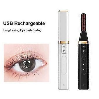 Elektrisch beheizte Wimpernwelle USB wiederaufladbare Wimpernzange mit 3 Temperaturmodi Natürliche Wimpernwelle Lang anhaltend