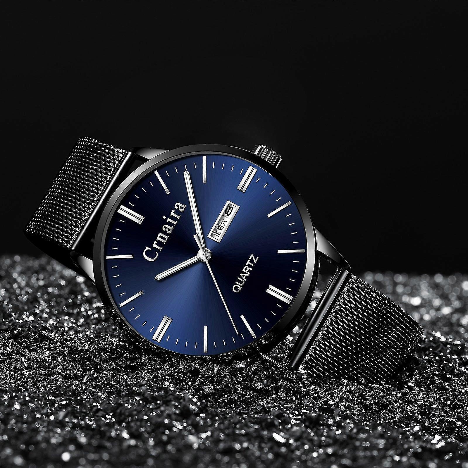 Men's Pointer Display Casual Waterproof Quartz Watch