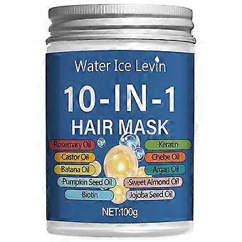 Keratin Hair Mask, 10 In 1 Deep Conditioner With Rosemary, Castor, Argan Batana Oil, Hydrates Repair Splits Ends And Frizz, Improve Texture And Sh