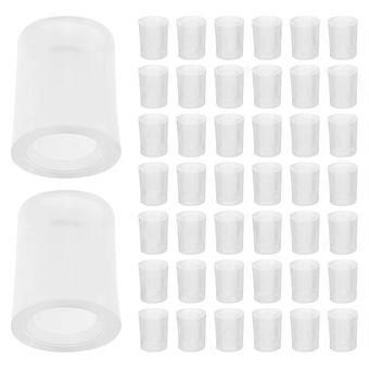 100Pcs Syringe Dispenser Adapter for Liquid Transfer Home Use Kit