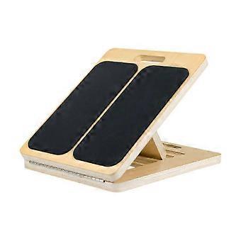 Wooden calf stretcher for home workouts and sports