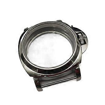 44mm 316 Stainless Steel Watch Case with Mineral Glass for ETA 6497 6498 ST36 Movement