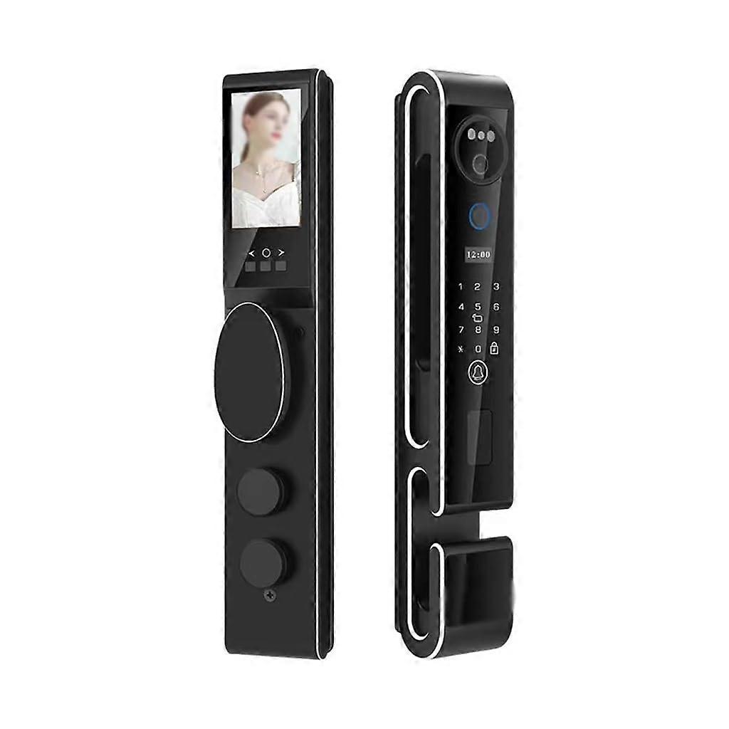 Smart Door Lock with Visible Video Intercom, Fingerprint Access, App Control and Motion Sensor Alert