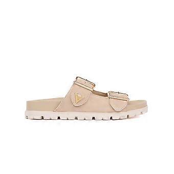 Claquette Guess Fasten Femme Beige