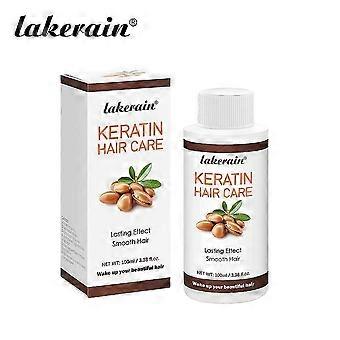 Keratin Hair Straightening Cream, At-Home Frizz Control & Smoothing Treatment, 100ml