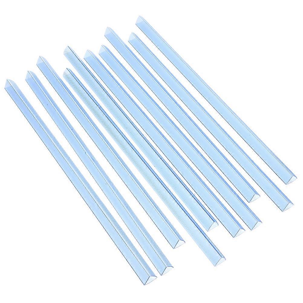 Slide Grip Binding Bars Bookbinding Slide Binders for Paper Organization 10Pcs