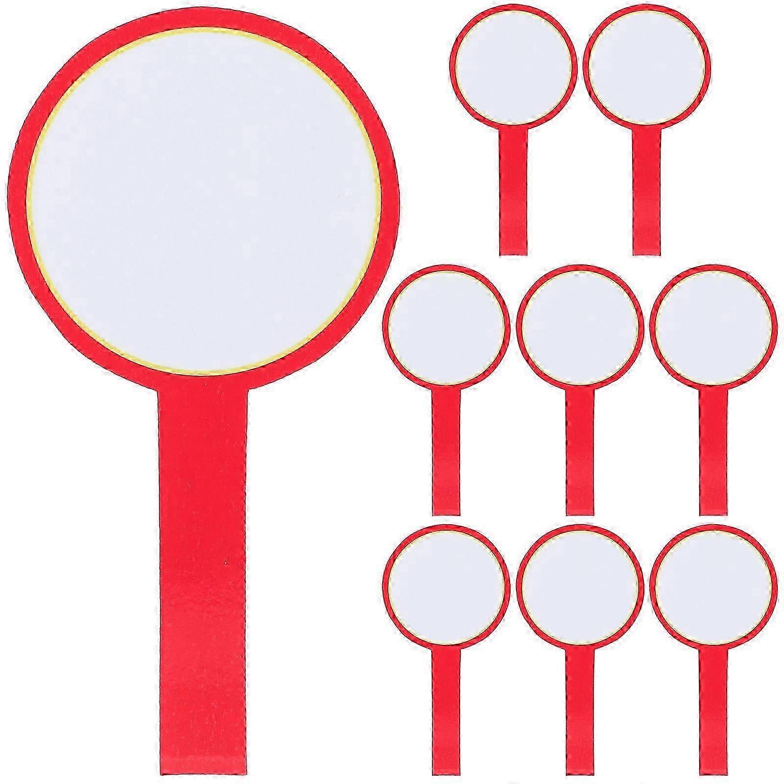 Judges Voting Blank Writable Scoreboard 8Pcs PVC