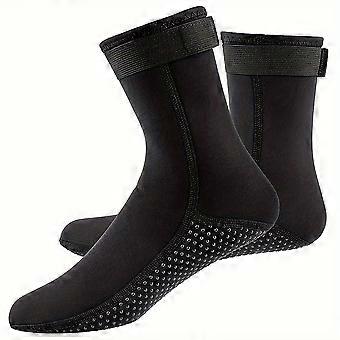 3mm Neoprene Diving Socks Wetsuit Men Women Surf Shoes Thermal Quick Dry Non-slip Swimming Boots Aqua Shoes Warm Beach Sock