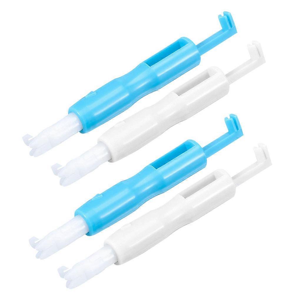 Plastic Sewing Machine Threader for Automatic Needle Insertion 4Pcs