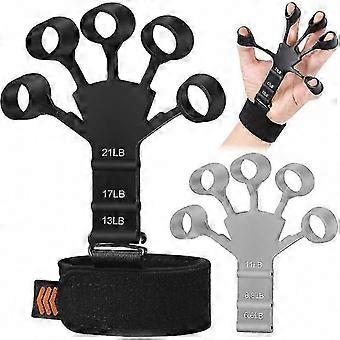 Silicone Grip Strengthener for Hand & Finger Exercise - Gym Fitness Training Tool