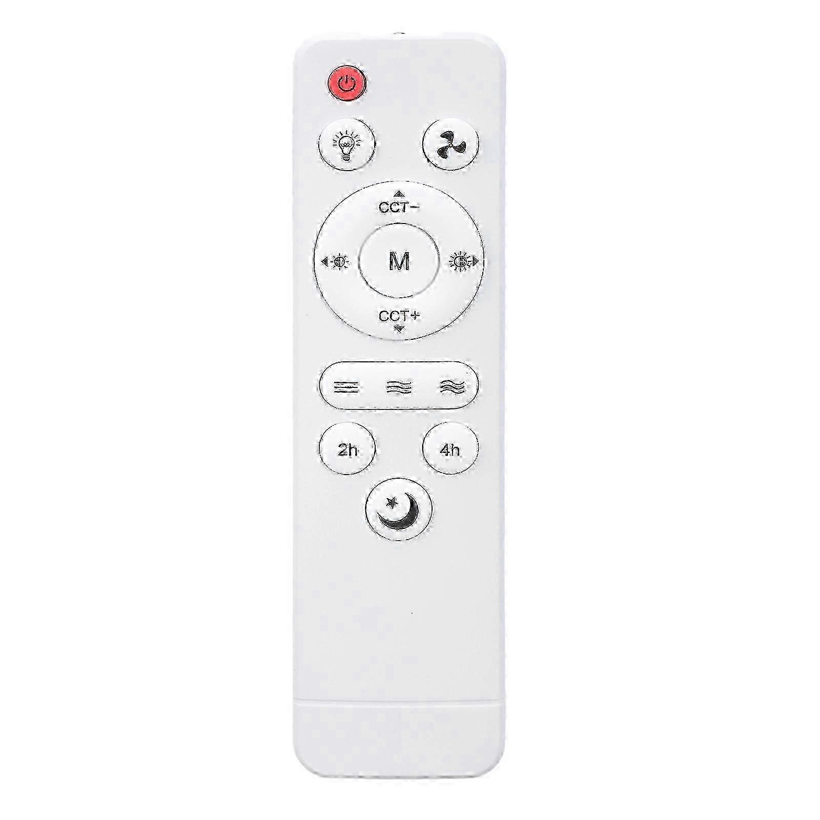 E27 Ceiling Fan Light IR Remote Controller, Compatible with Dimming and Color Adjustment