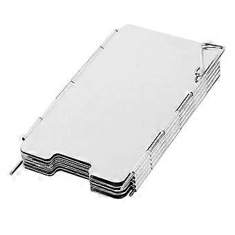 Lightweight Burner Windshield for Camping Supply with Silver Color