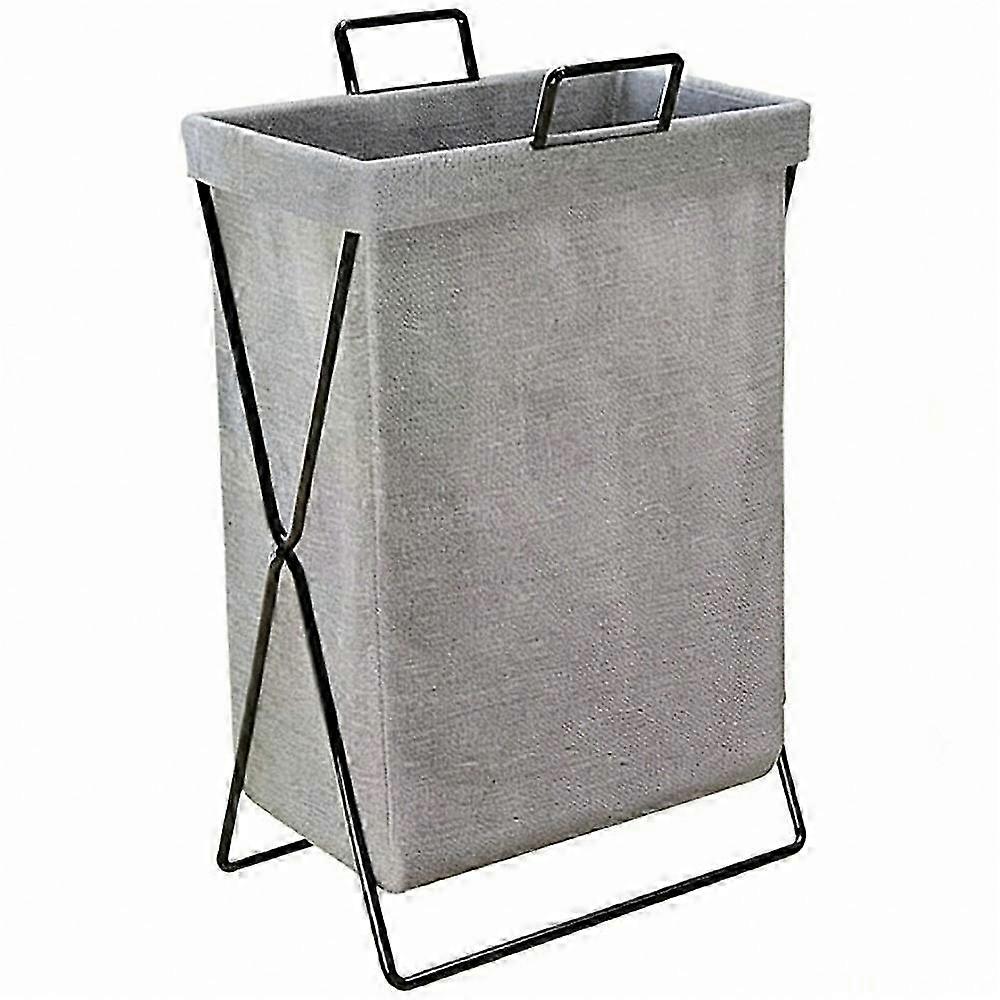 75L Foldable X-Frame Laundry Hamper