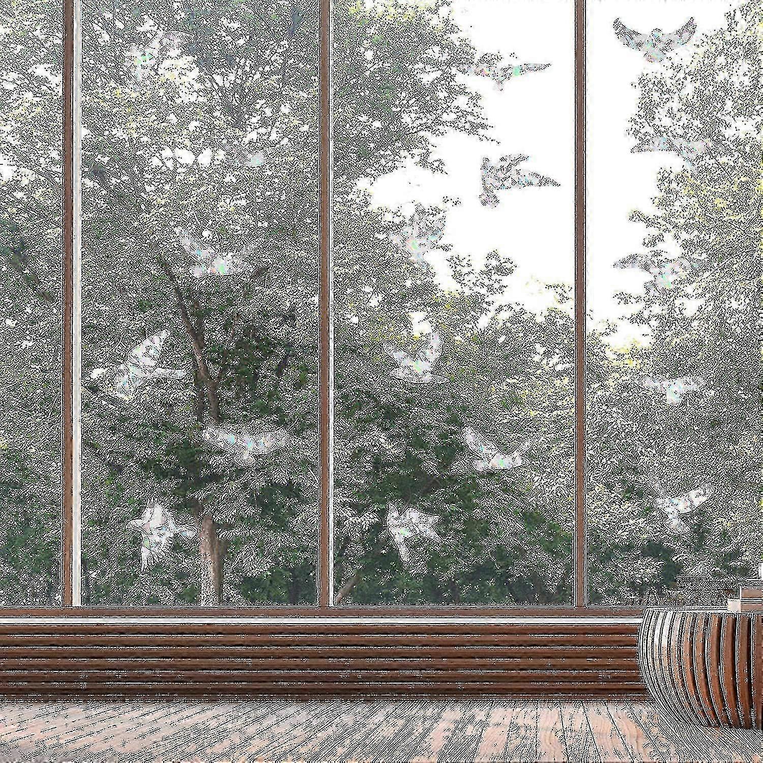 Transparent Bird Deterrent Decals