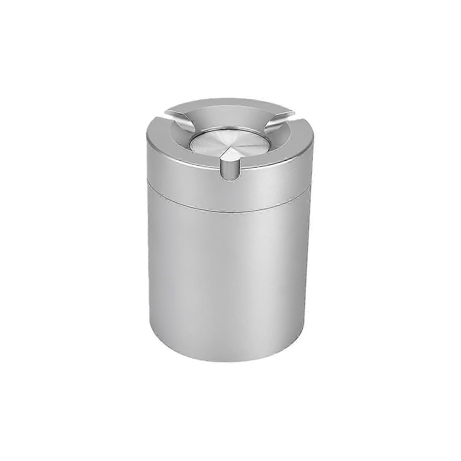Rotating Windproof Stainless Steel Ashtray