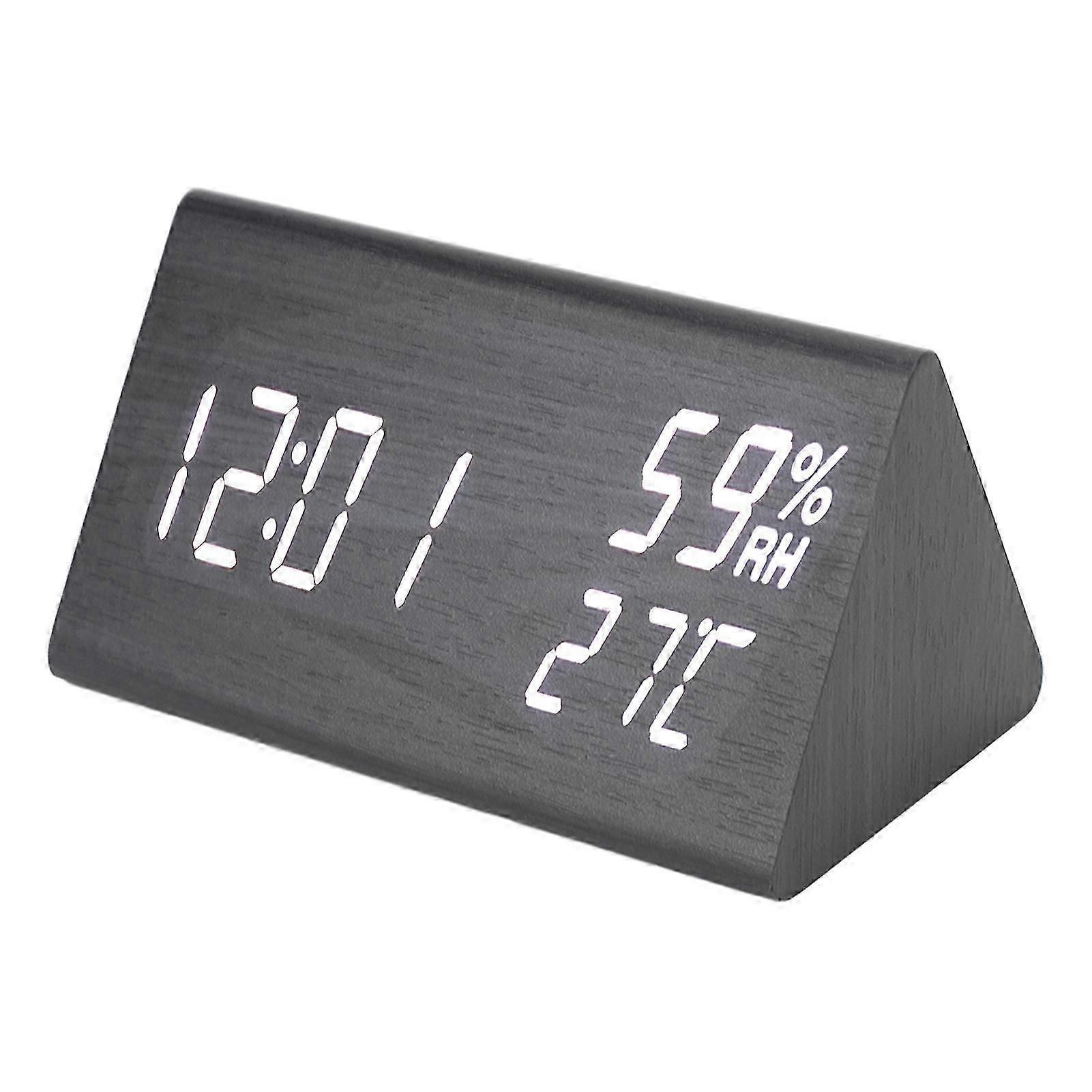 Voice-Controlled Wooden LED Clock