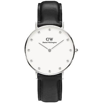 Dw class sheffield Quartz Analog Women's Watch with Synthetic Leather Bracelet DW00100080