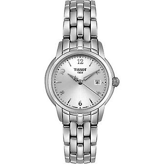 Sehen Sie tissot ring sra ac.braz cal arab. Quarz Analog Damenuhr mit T97118132 Edelstahl Armband