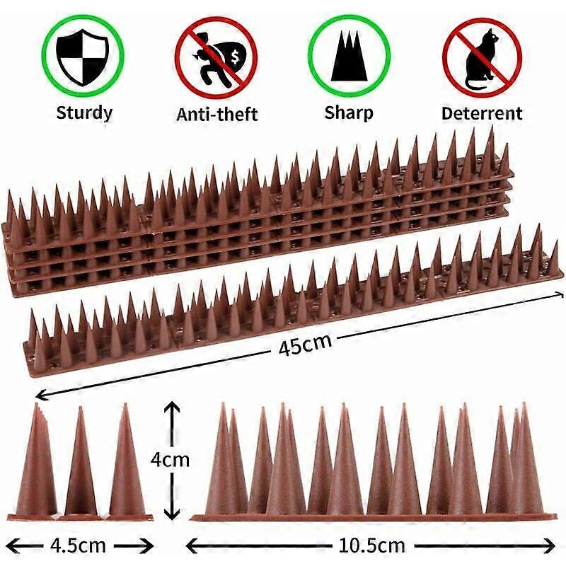 Durable Weatherproof Squirrel Repellent Spikes