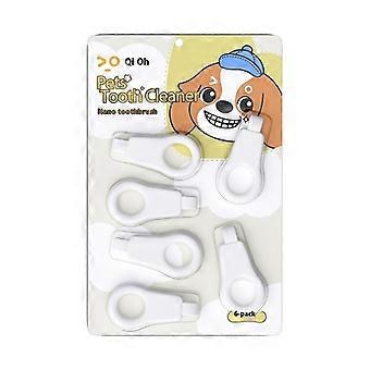 3/6Pcs Pet Nano Dental Wipes Dog Tartar Cleaning Removal Tooth Bad Breath Teeth Cat Supplies