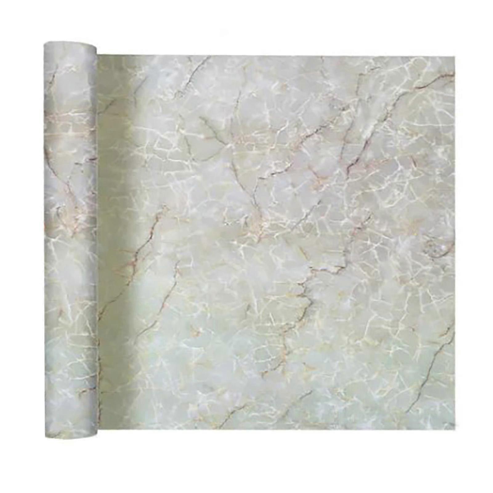 Self Adhesive Marble Grain Kitchen Waterproof Wallpaper