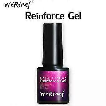 Clear Nail Reinforce Gel for Manicure Layers and Smooth Gel Polish Finish