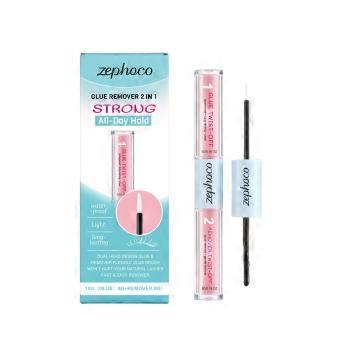 2-in-1 Eyelash Glue Remover, Dual-effect Design for Removing and Cleaning False Eyelashes