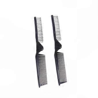 Anti-Static Travel Hair Comb Set, 5-Piece Folding Dual-Sided Teeth for Men and Women