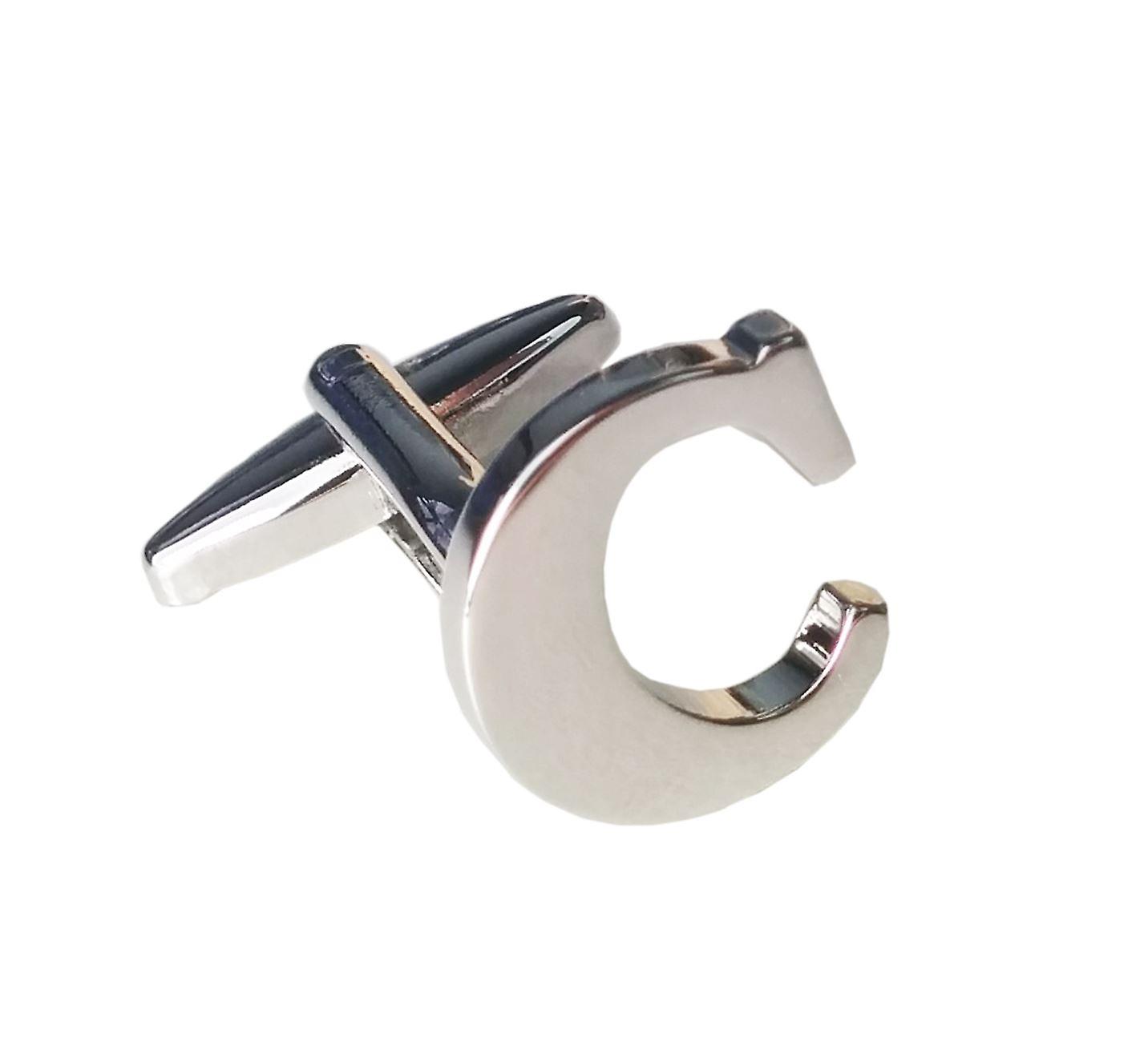 A PAIR Of Small/Medium Sized Initial Letter Cufflinks Children And Adults Letters Are Sold AS A PAIR