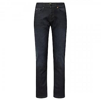 Men's Hugo Boss Delaware BC-L-P PEPPER Black Washed Slim Fit Jeans 017 50480221