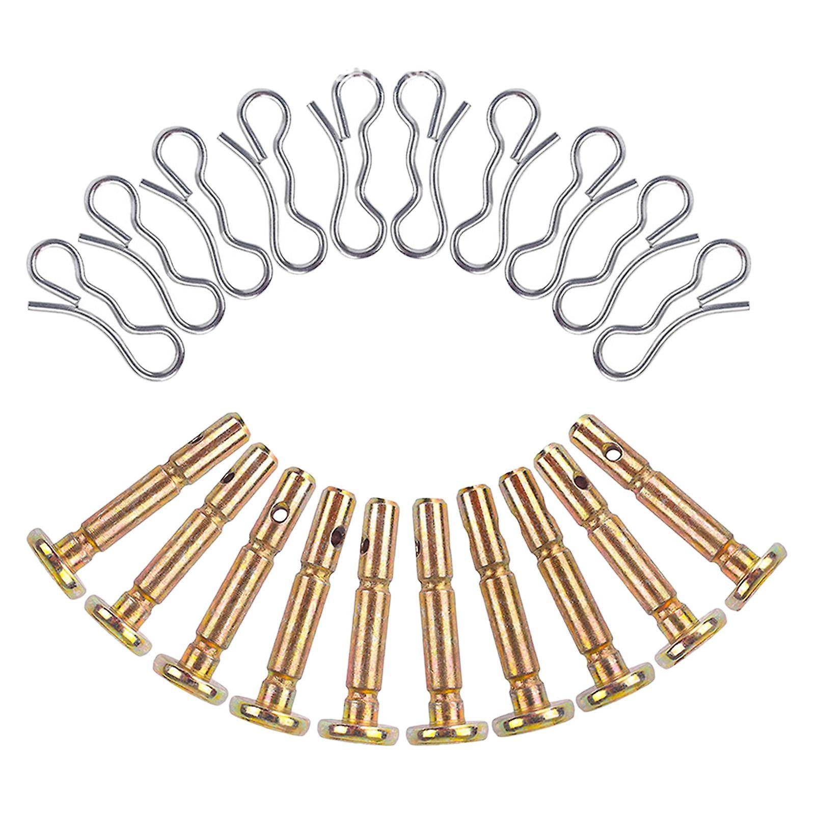 10 kpl leikkaustapit korvaavat osat Cub Cadet 738-04124A ja 714-04040