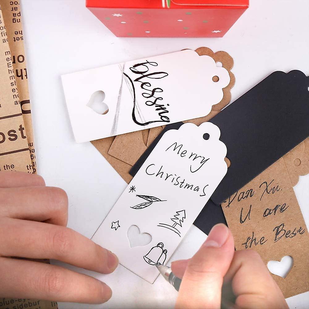 Christmas Star Tags | Gift Tags With Or Without Twine