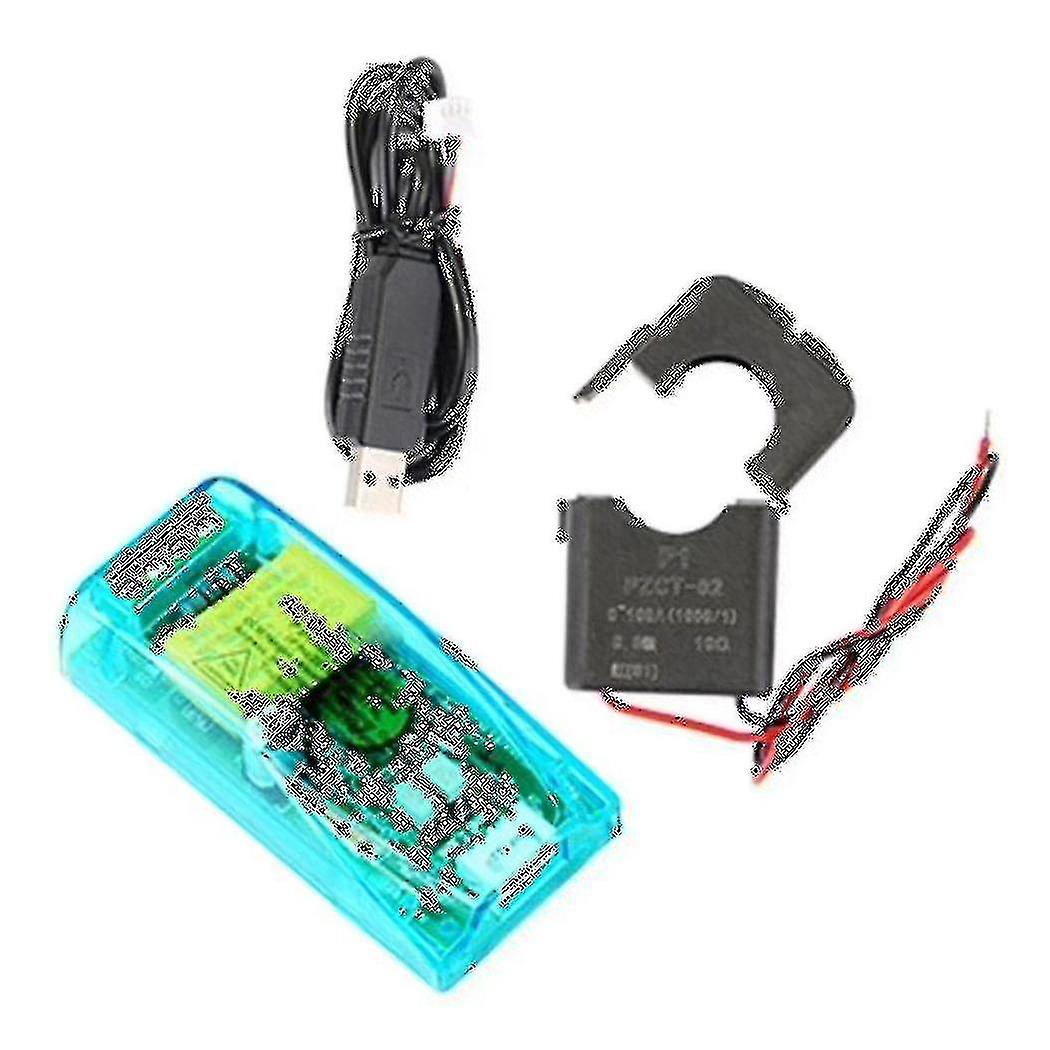 Pzem-004t 3.0 Version Communication Module Ttl Modbus-rtu Ac Single Phase 100a(open Close Ct)