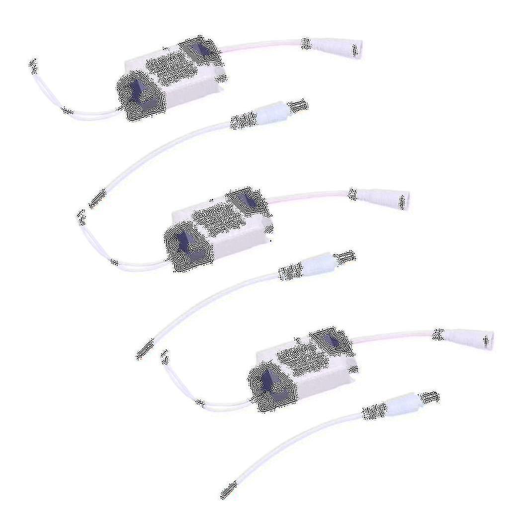 3x Led Transformator - Konstanter Transformator 4-7W Led Treiber Netzteil Transformator DC12-24V Durable