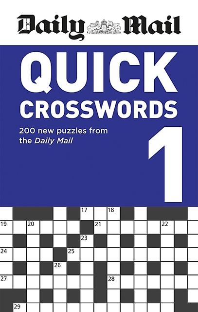 Daily Mail Quick Crosswords Volume 1 by Daily Mail Paperback Book