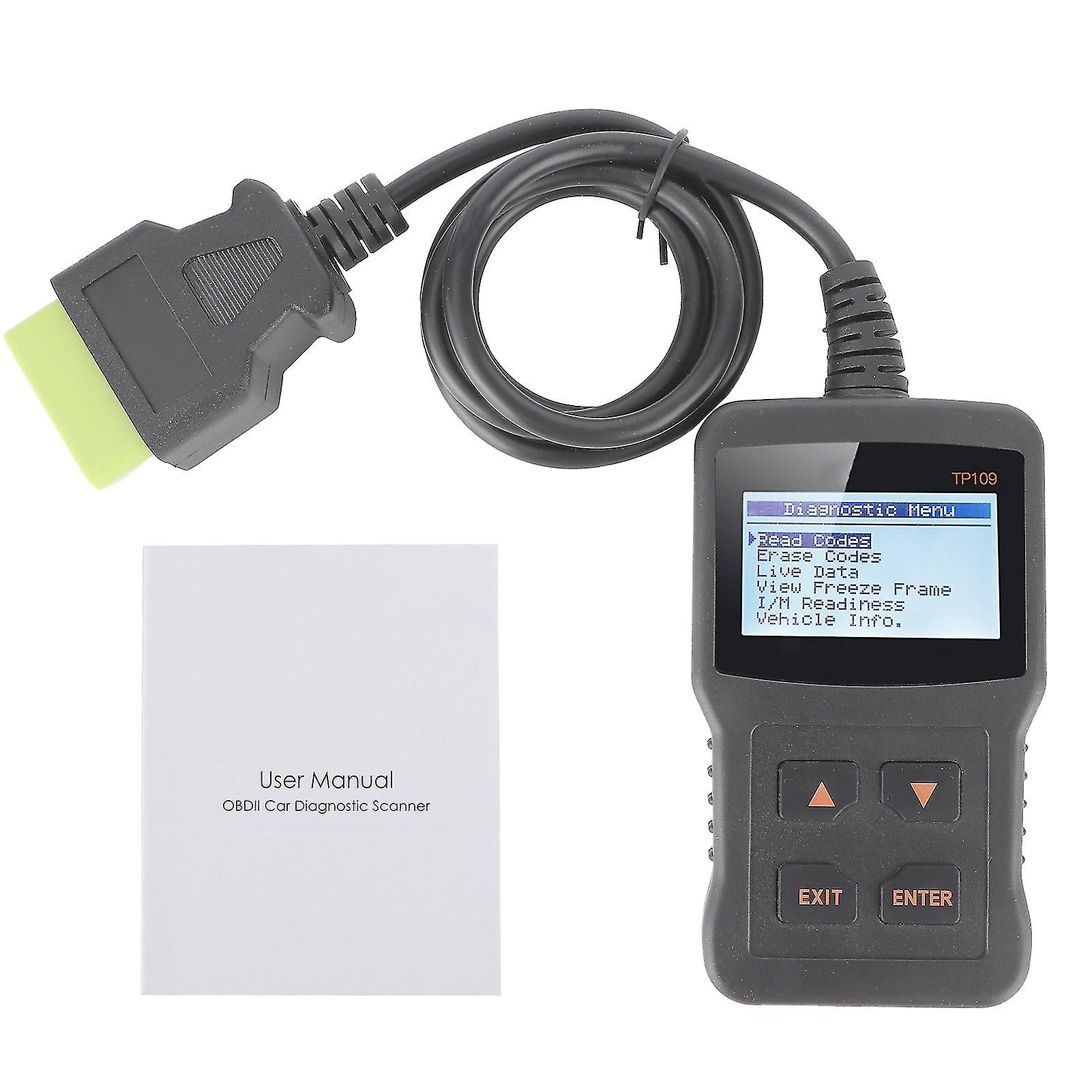 Car Diagnostic Scanner Instrument Code Reader Obd2 Automobile Test Detector Tool