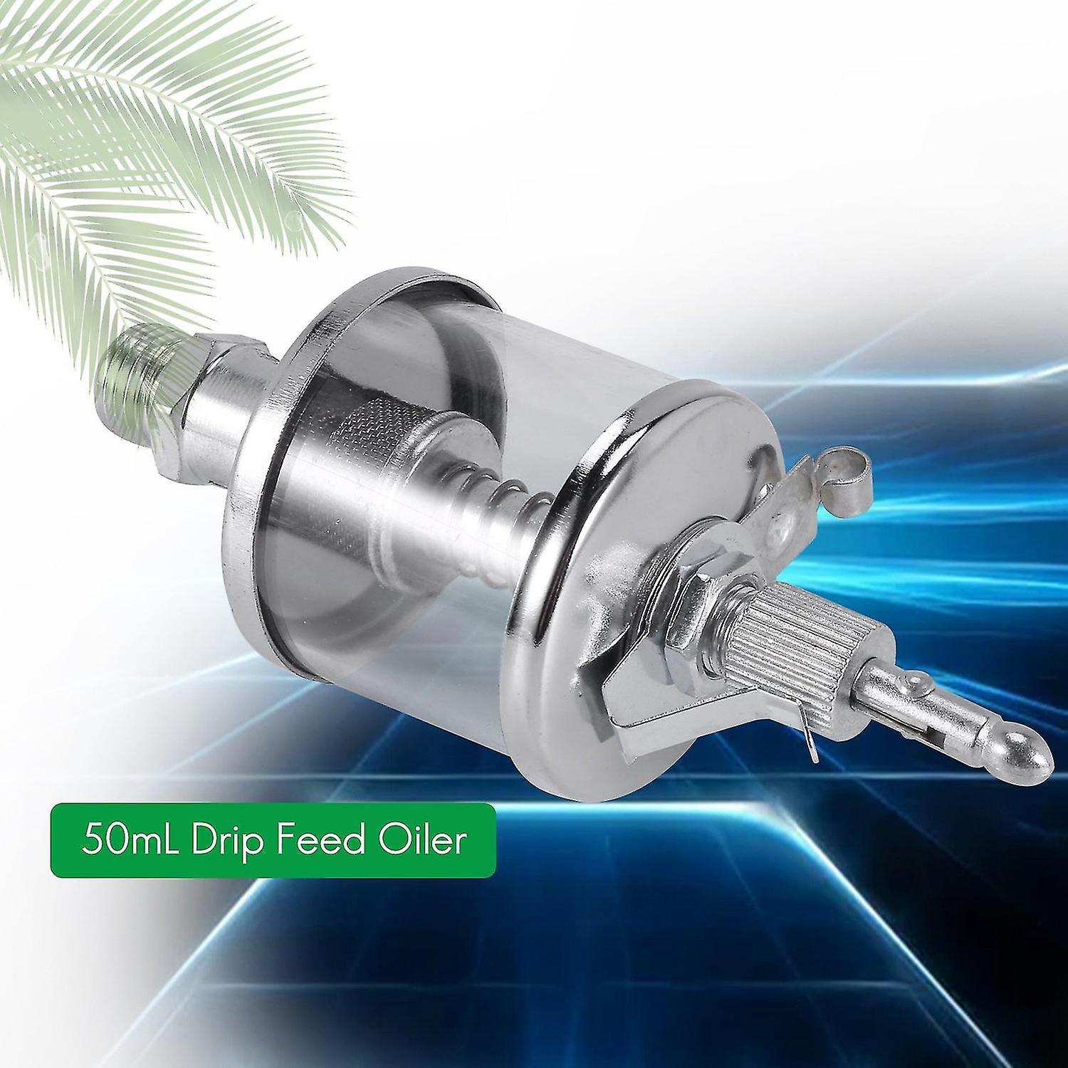 Tropföler Aus Glas & Alu – 50 Ml, Mit M14 Gewinde, Für Maschinen & Motoren