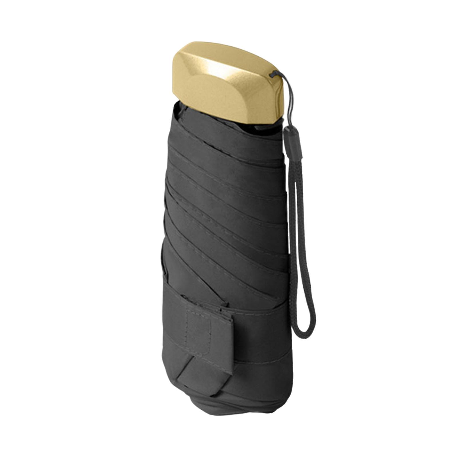 Portable Mini Purse Umbrella Uv Protection Umbrella Rain Or Shine Dual-use For Daily Walking Use