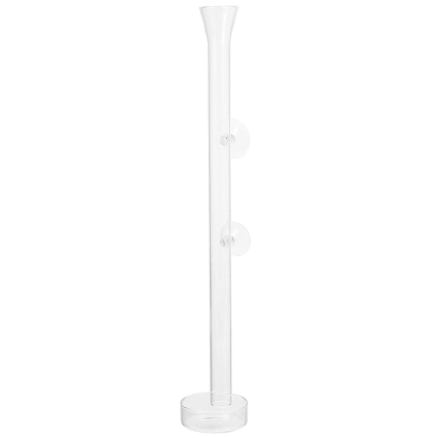 1 Set/2pcs Shrimp Feeder With 35cm Glass Shrimp Feeding Tube And Feeding Plate